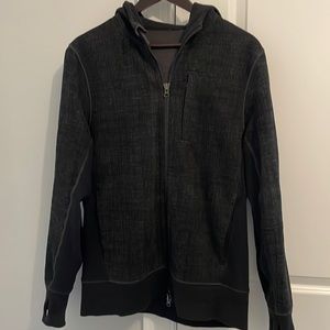 Men’s black Lululemon medium hoodie.